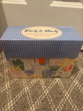 Set of 30 Handcrafted & Printed Cards PaperPie Usborne Thanks & Blanks NEW